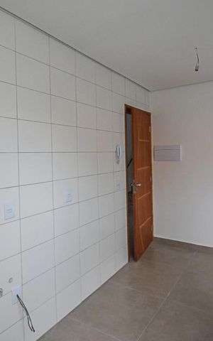 Apartamento à venda com 55m², 2 quartos e 1 vagaCozinha e Área de Serviço