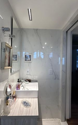 Apartamento à venda com 164m², 3 quartos e 2 vagas Apartamento à venda com 164m², 3 quartos e 2 vagasBanheiro da Suíte 2