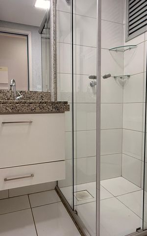 Apartamento para alugar com 58m², 2 quartos e 1 vagaBanheiro Social