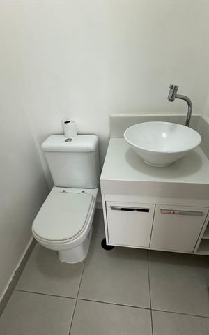 Apartamento para alugar com 93m², 3 quartos e 3 vagas Apartamento para alugar com 93m², 3 quartos e 3 vagasBanheiro da Suíte 1