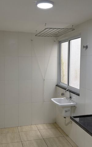 Apartamento para alugar com 45m², 1 quarto e sem vaga Apartamento para alugar com 45m², 1 quarto e sem vagaCozinha/Área de serviço