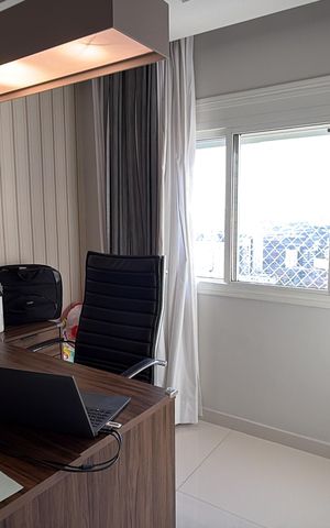 Apartamento à venda com 130m², 3 quartos e 3 vagasEscritório