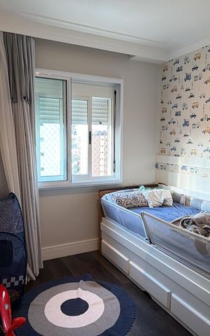 Apartamento à venda com 130m², 3 quartos e 3 vagasQuarto 3