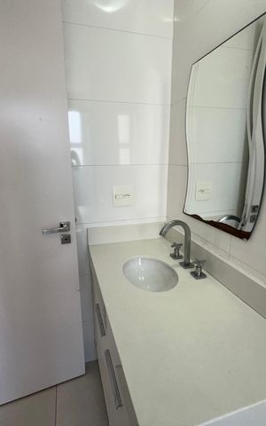 Apartamento para alugar com 96m², 3 quartos e 3 vagasBanheiro da Suíte 1
