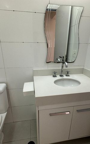 Apartamento para alugar com 96m², 3 quartos e 3 vagasBanheiro da Suíte 2