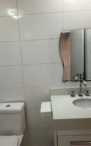 Apartamento para alugar com 96m², 3 quartos e 3 vagasBanheiro da Suíte 2