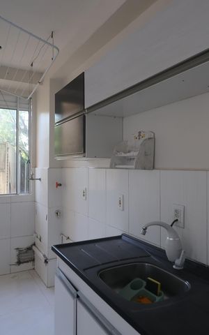 Apartamento à venda com 55m², 3 quartos e 1 vagaCozinha e Área de Serviço