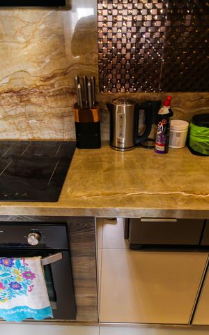 Apartamento à venda com 55m², 1 quarto e 2 vagas Apartamento à venda com 55m², 1 quarto e 2 vagasCozinha