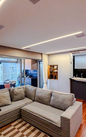 Apartamento para alugar com 115m², 3 quartos e 2 vagasSala