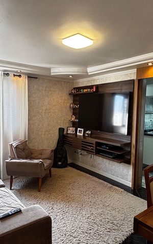 Apartamento à venda com 55m², 2 quartos e 1 vaga Apartamento à venda com 55m², 2 quartos e 1 vagaSala - Sala de Jantar