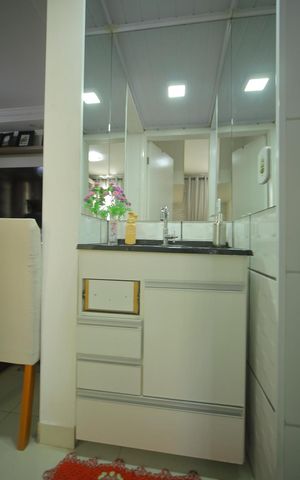 Apartamento à venda com 50m², 2 quartos e 2 vagasBanheiro 