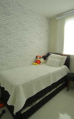 Apartamento à venda com 50m², 2 quartos e 2 vagasQuarto 1 