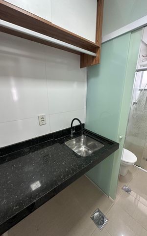 Apartamento para alugar com 46m², 1 quarto e 1 vaga Apartamento para alugar com 46m², 1 quarto e 1 vagaÁrea de Serviço