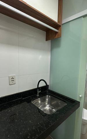 Apartamento para alugar com 46m², 1 quarto e 1 vaga Apartamento para alugar com 46m², 1 quarto e 1 vagaÁrea de Serviço
