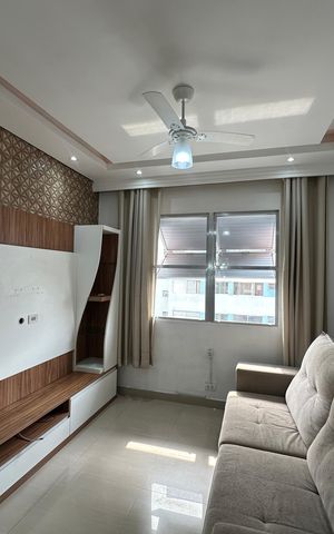 Apartamento para alugar com 46m², 1 quarto e 1 vaga Apartamento para alugar com 46m², 1 quarto e 1 vagaSala