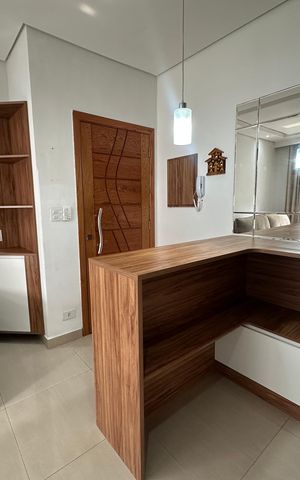 Apartamento para alugar com 46m², 1 quarto e 1 vaga Apartamento para alugar com 46m², 1 quarto e 1 vagaSala