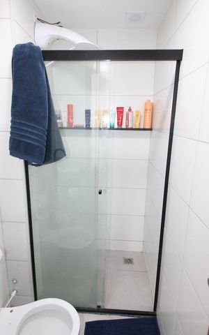 Apartamento para alugar com 53m², 2 quartos e 1 vagaBanheiro da Suíte