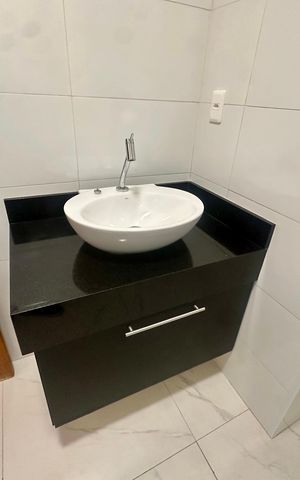 Apartamento à venda com 80m², 3 quartos e 1 vaga Apartamento à venda com 80m², 3 quartos e 1 vagaBanheiro 1
