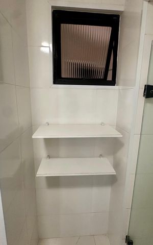 Apartamento à venda com 80m², 3 quartos e 1 vaga Apartamento à venda com 80m², 3 quartos e 1 vagaBanheiro 1