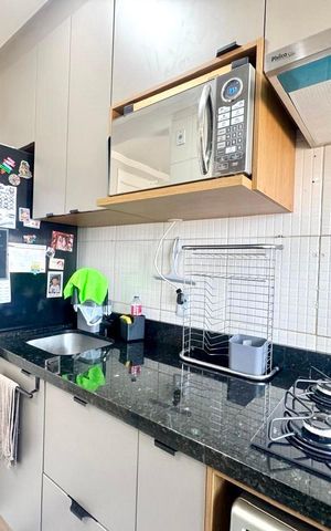 Apartamento à venda com 45m², 2 quartos e sem vaga Apartamento à venda com 45m², 2 quartos e sem vagaCozinha