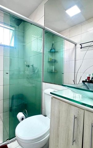 Apartamento à venda com 45m², 2 quartos e sem vaga Apartamento à venda com 45m², 2 quartos e sem vagaBanheiro