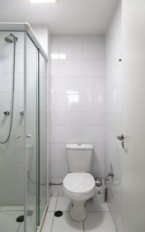 Apartamento para alugar com 88m², 2 quartos e 2 vagasBanheiro da Suíte 1