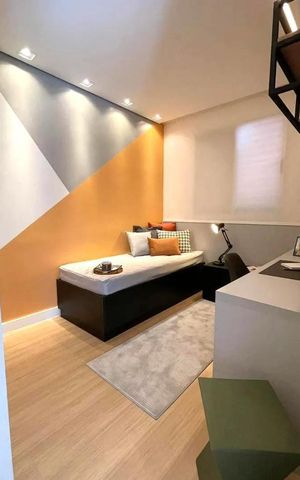 Apartamento à venda com 59m², 2 quartos e 1 vaga