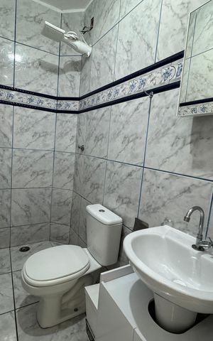 Casa para alugar com 125m², 3 quartos e 1 vaga Casa para alugar com 125m², 3 quartos e 1 vagaBanheiro