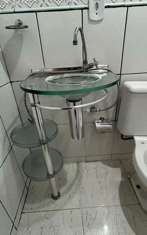Casa para alugar com 66m², 2 quartos e 1 vagaBanheiro Social
