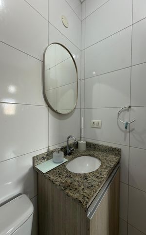 Apartamento para alugar com 60m², 2 quartos e 1 vaga Apartamento para alugar com 60m², 2 quartos e 1 vagaBanheiro Social