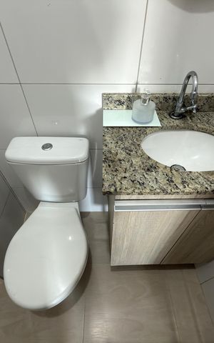 Apartamento para alugar com 60m², 2 quartos e 1 vaga Apartamento para alugar com 60m², 2 quartos e 1 vagaBanheiro Social
