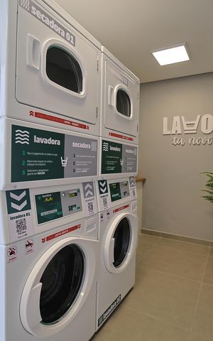 Apartamento para alugar com 35m², 1 quarto e sem vagaLavanderia