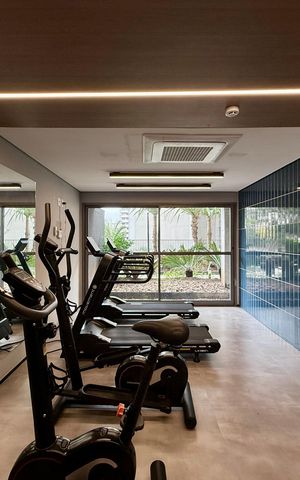 Studio para alugar com 31m², 1 quarto e sem vaga Studio para alugar com 31m², 1 quarto e sem vagaAcademia