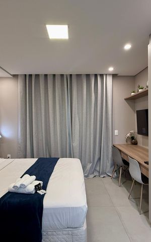 Studio para alugar com 31m², 1 quarto e sem vaga Studio para alugar com 31m², 1 quarto e sem vagaQuarto
