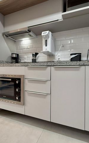 Studio para alugar com 31m², 1 quarto e sem vaga Studio para alugar com 31m², 1 quarto e sem vagaCozinha