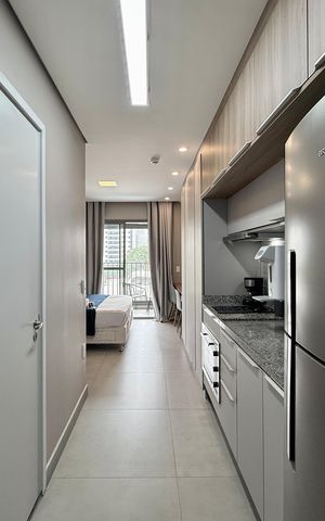 Studio para alugar com 31m², 1 quarto e sem vaga Studio para alugar com 31m², 1 quarto e sem vaga Cozinha