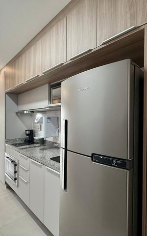 Studio para alugar com 31m², 1 quarto e sem vaga Studio para alugar com 31m², 1 quarto e sem vagaCozinha