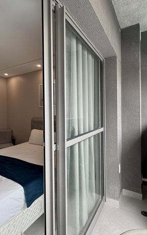 Studio para alugar com 31m², 1 quarto e sem vaga Studio para alugar com 31m², 1 quarto e sem vagaSacada