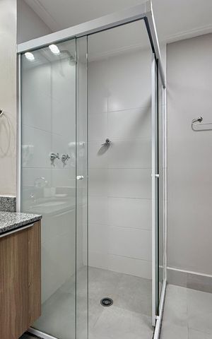 Studio para alugar com 31m², 1 quarto e sem vaga Studio para alugar com 31m², 1 quarto e sem vagaBanheiro