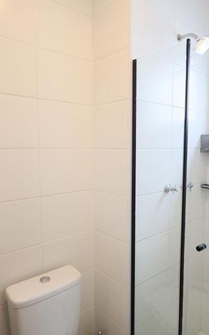 Apartamento à venda com 55m², 2 quartos e 1 vagaBanheiro da Suíte 1