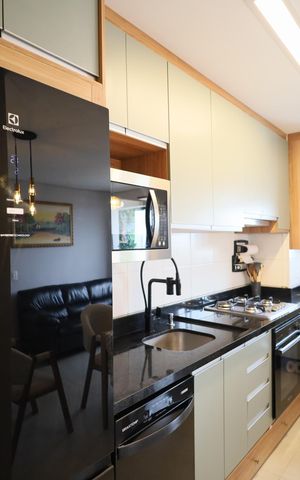 Apartamento à venda com 55m², 2 quartos e 1 vagaCozinha e Área de Serviço