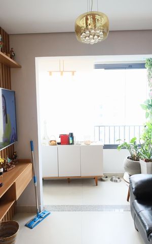Apartamento à venda com 55m², 2 quartos e 1 vagaSala