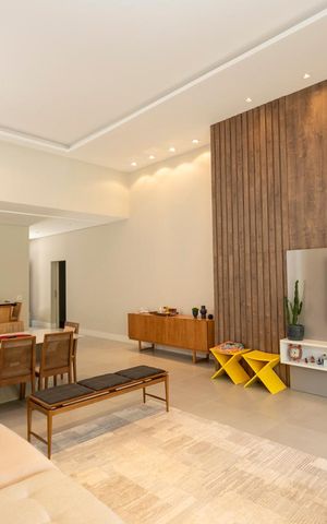 Casa de condomínio à venda com 260m², 3 quartos e 2 vagasSALA PARA DOIS AMBIENTES (ABERTA)