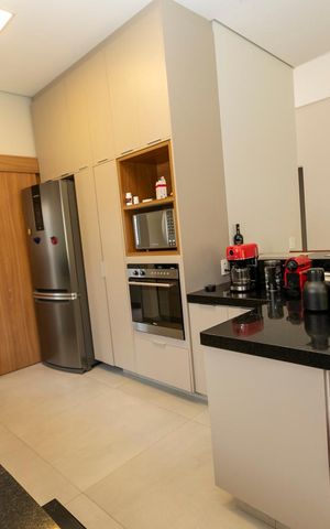 Casa de condomínio à venda com 260m², 3 quartos e 2 vagasCOZINHA (ABERTA)