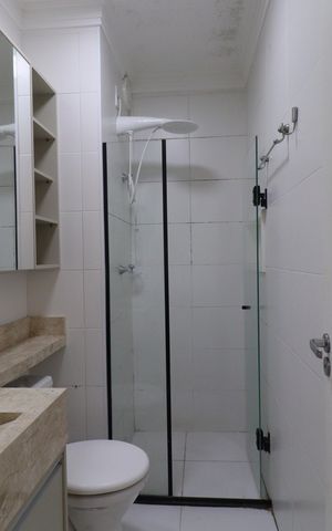 Apartamento para alugar com 34m², 2 quartos e sem vagaBanheiro