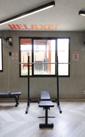 Apartamento para alugar com 34m², 2 quartos e sem vagaÁrea comum - Academia