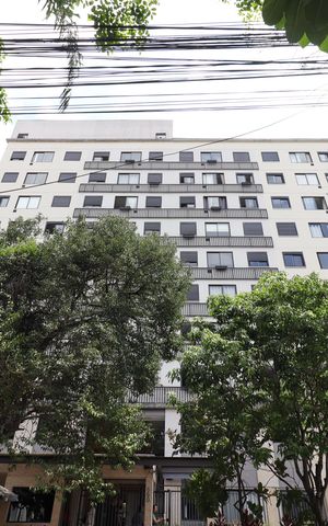 Apartamento para alugar com 34m², 2 quartos e sem vagaFachado do condomínio