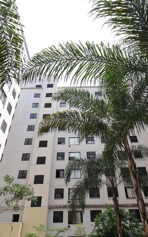 Apartamento para alugar com 34m², 2 quartos e sem vagaFachado do condomínio