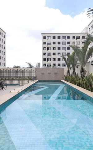 Apartamento para alugar com 34m², 2 quartos e sem vagaÁrea comum - Piscina