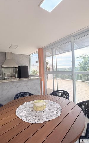 Casa de condomínio para alugar com 400m², 3 quartos e 4 vagasÁrea gourmet